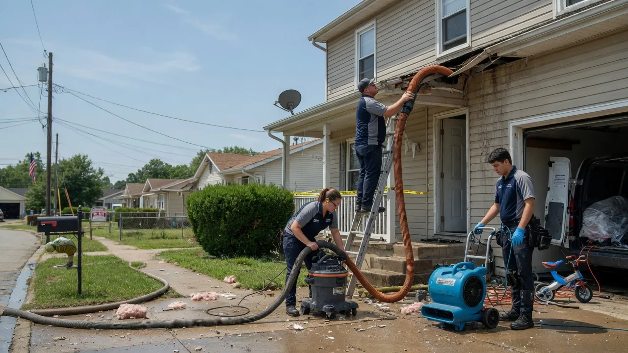 Water Damage Restoration in Megargel, TX near me